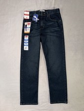 Wrangler Five Star Boys Straight Jeans 16 Regular Blue Stretch Denim