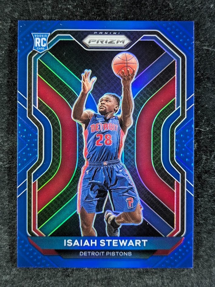 2020-21 Panini Prizm ISAIAH STEWART 126/199 Rookie RC Blue Prizm #254