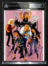 Aerosmith The Simpsons Signed 8x10 Photo BECKETT - Steven Tyler Perry Kramer Aerosmith The Simpsons Signed 8x10 Photo BECKETT - Steven Tyler Perry Kramer
