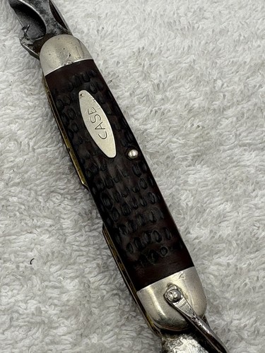 Case XX 1983 7 Dot 640045 R Vintage 4 Blade Camp Knife Good Used Condition (53) - Picture 14 of 20