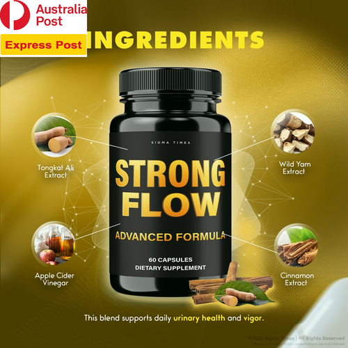 (3 Pack) Strong Flow - Strong Flow Prostate Pills for Men - Picture 7 of 12