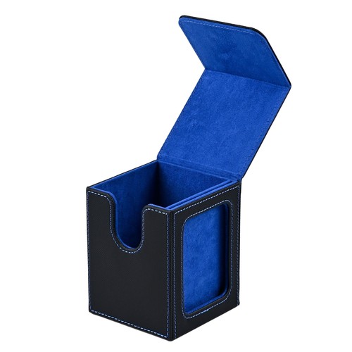 Card Deck Box with Display Window, Trading Card Storage Box, Can Hold 120 + Sing - Picture 29 of 32