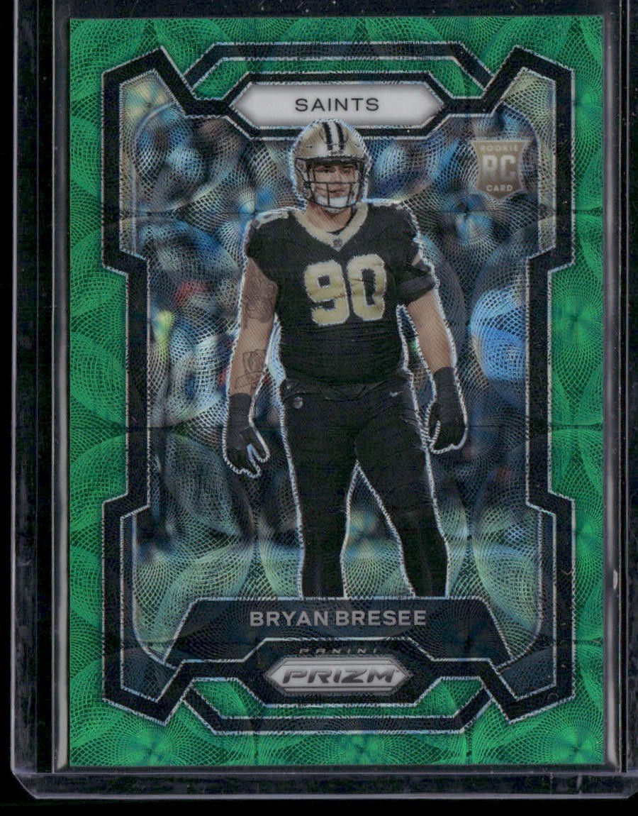2023 Panini Prizm #372 Bryan Bresee Green Scope /75