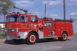 Fire Apparatus Slide Richmond VA Fire Department Oren Engine 13 Foam Unit 