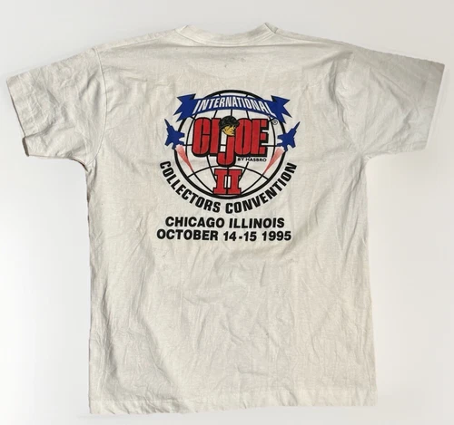 Official GI JOE Int. Collectors Convention 1995 Fruit of the Loom Made in USA L 