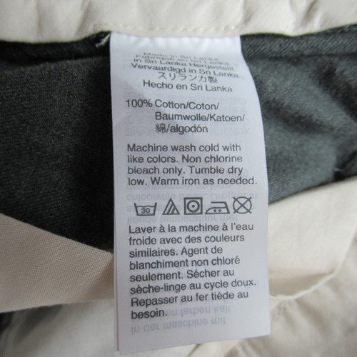 J Crew Herrenhose Größe 36 x 30 grau Thompson spitz zulaufend flache Hosen adrette Arbeit - Bild 9 von 10