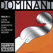 Dominant 3/4 Violin D String - Aluminum/Perlon