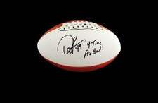Tony Richardson Kansas City Chiefs authentic signed full size football |CERT A49