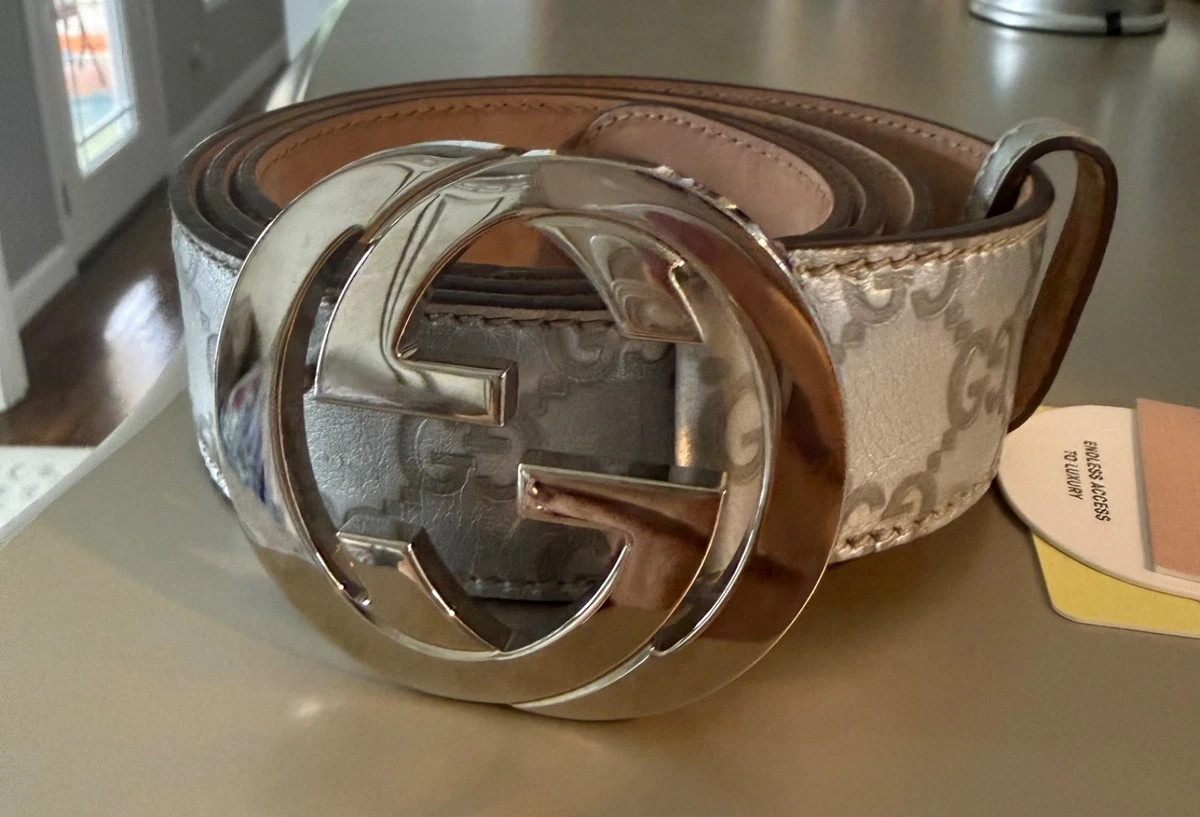 Gucci Guccissima Belt In Women display picture 1