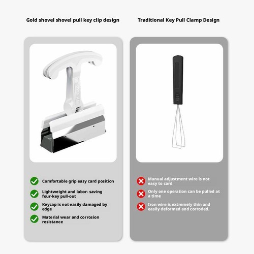 Key Puller Key Puller Remove Keycaps Large Size Key Holder Y0I7 - Photo 14/20