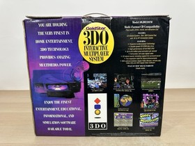 Goldstar 3DO Console w/ OEM Controller, Box & Foam - Matching Serials - WORKS!