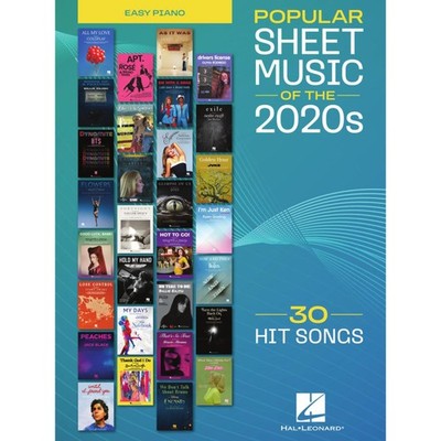 Hal Leonard Popular Sheet Music of the 2020s - Songbook