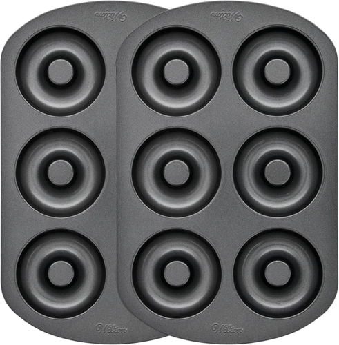 Gold Non-Stick Bakeware Donut Pan Set, 2-Piece - Picture 8 of 12