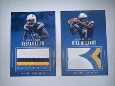 2017 Panini Preferred Keenan Allen Mike Williams /25