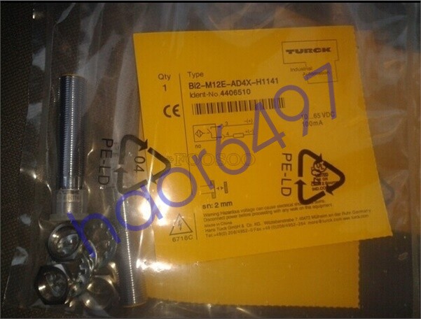 1Pcs New Turck Photo-Electric Sensor BI2-M12E-AD4X-H1141 Proximity Switch cf
