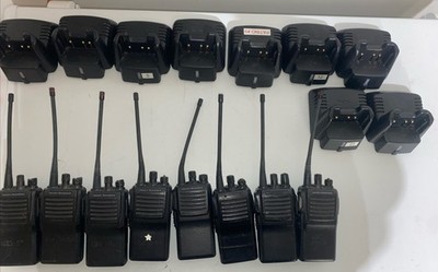 USED-Lot of 8 Vertex Standard VX-231-G7-5 Two Way Radios ***READ DESCRIPTION***