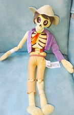 Disney Coco Hector Plush Soft Toy Skeleton Official Disney Store plush.