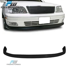 Front Bumper Lip For 98-00 Lexus LS400 Sedan VIP Style Spoiler Splitter Kit PU