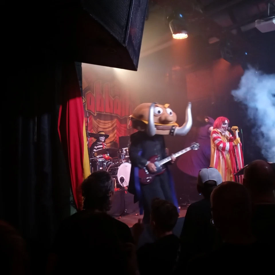 MAC SABBATH Slayer Signature 2 Caras 2025 Gira de Conciertos Escenario Negro GUITARRA PICK Foto 4 de 4