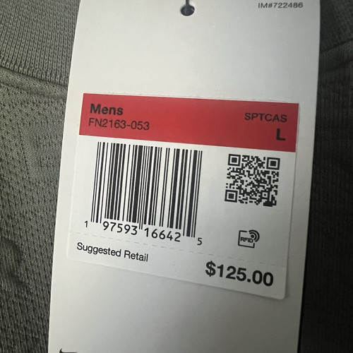 Nike Air Jaquard Knit Oversized Shirt Herren L Dark Stucco Grey FN2163-053 (125€) - Bild 3 von 7