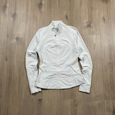Lululemon White Define Zip Up Jacket 