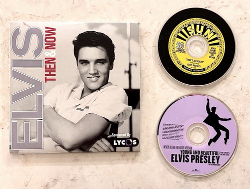 3 RARE ELVIS CDs: 2002 Then & Now; 2005 Young & Beautiful; 2004 That’s All Right
