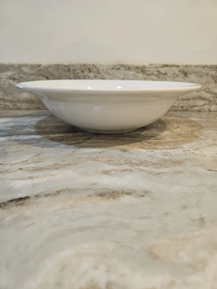 Pottery Barn Vintage Posters Pasta Bowl 14" Pates Baroni Round Servingware - Image 3 of 4