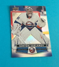 2021-22 Upper Deck Tim Hortons #40 Semyon Varlamov New York Islanders
