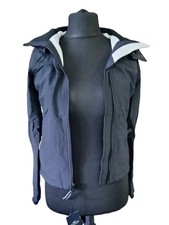 Hollister All Weather Jacket Stretch Black Size Xs Womens Ref Cl17