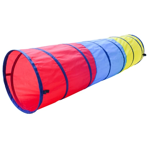 Pop-up crawl tunnel, polyester, indoor/outdoor - for children from 3 years old