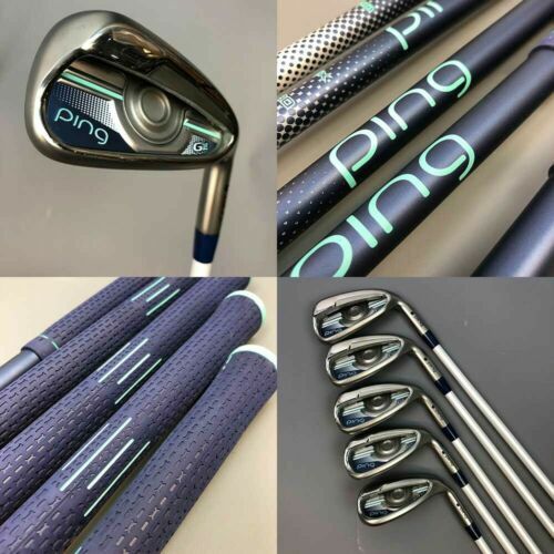 Ping i525 Iron Set 5-W,U 7pc Flex S PING TOUR 2.0 CHROME 85 Steel