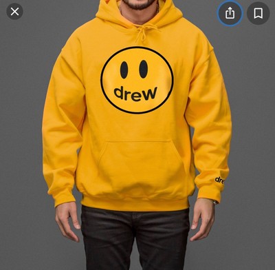 Drew hoodie yellow Clearance