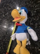 Disney Donald Duck 14 inch Plush Toy Factory Stuffed Animal Great Shape