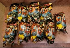 DOMEZ MINI FIGURES MARVEL DEADPOOL SERIES 2 - lot of 9 SEALED PACKS UNOPENED 