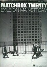 Matchbox Twenty Exile on Mainstream piano vocal guitar sheet music songbook