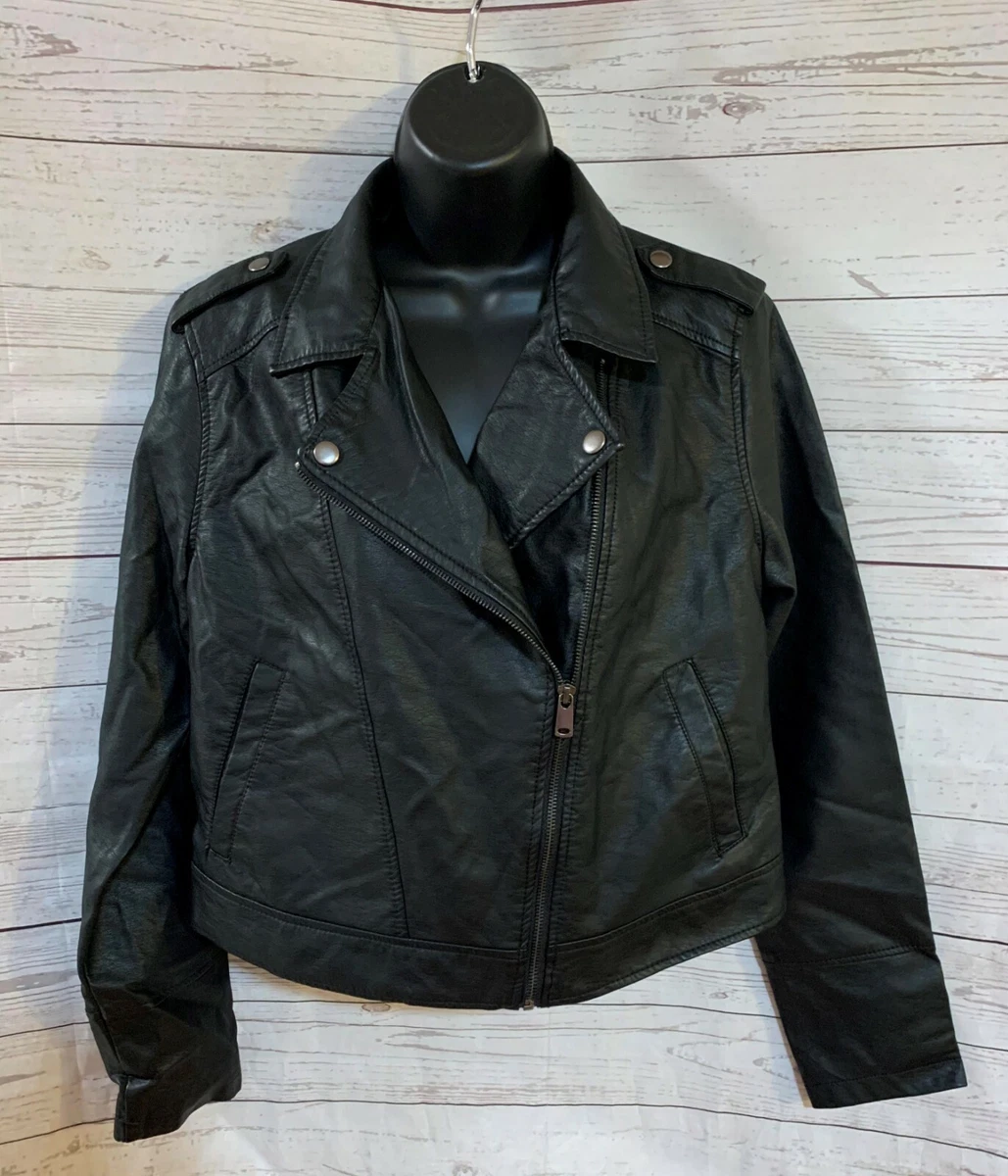 Primark black hotsell leather jacket