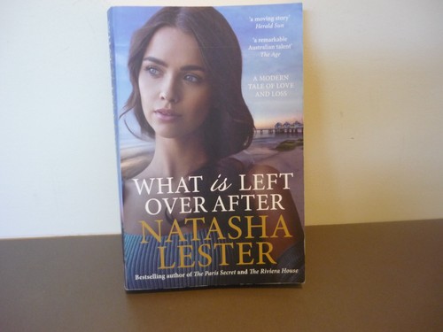 NATASHA LESTER NOVEL - WHAT IS LEFT OVER AFTER - COMBINE POSTAGE & CUT COSTS