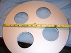 35MM 2,200' 15" Aluminum Motion Picture Film Movie Projector Take Up SPLIT Reel — photo 4