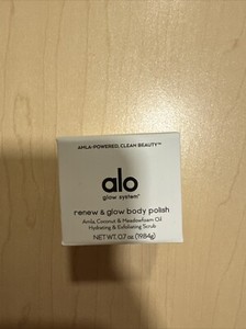 Alo Renew & Glow Body Polish 0.7 Oz Travel Size Sold Out New In Package