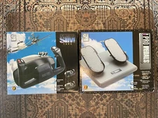 CH Pro Pedals PP99USB  Flight Simulation Pedals & USB Flight Sum Yoke -Brand New