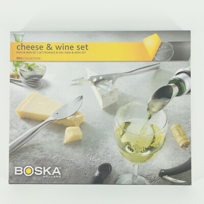 BOSKA CHEESE AND WINE SET PRO COLLECTION 5 PIECE SET