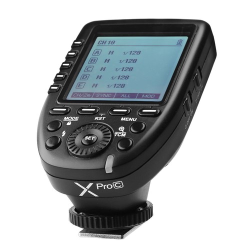 Godox Xpro Blitzauslöser 2.4G Wireless X System TTL 1/8000s HSS LCD Funkauslöser - Bild 2 von 13