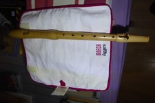 * ALT BLOCKFLÖTE MOECK 237 FLAUTO LEGGERO AHORN BAROCK  SEHR GUT