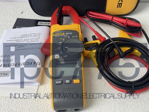 Fluke 376 FC True-RMS AC/DC Volt Ohm Amp Clamp Meter WIFI Connection With iFlex - Picture 2 of 8