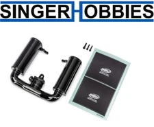 Traxxas 10985-BLKGLS SAND CAR Mock Engine Intake, Black TRA1