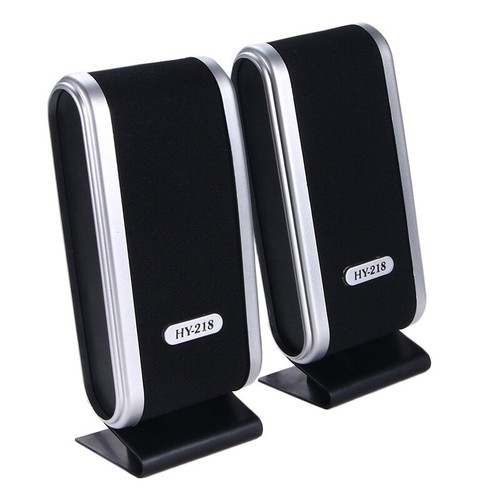 Haut-parleurs d'ordinateur filaires USB stéréo jack 3,5 mm pour ordinateur de bureau ordinateur portable neuf - Photo 5/14
