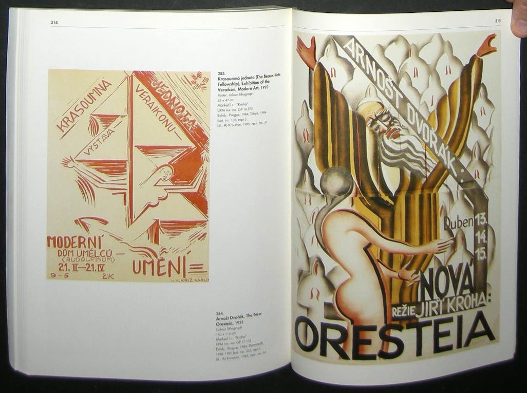 1992 Vitra CZECH CUBISM: DECORATIVE ARTS 1910-25 Josip