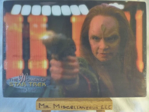 The Women of Star Trek In Motion lenticular promo card 1/300 #28 Seska