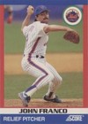 1991 Score 100 Hottest Players - John Franco #29
