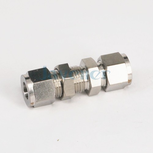 Fit Tube O/D 3-25mm 1/8"-1" Bulkhead 304 Stainless Ferrule Pneumatic Fitting - Picture 16 of 19